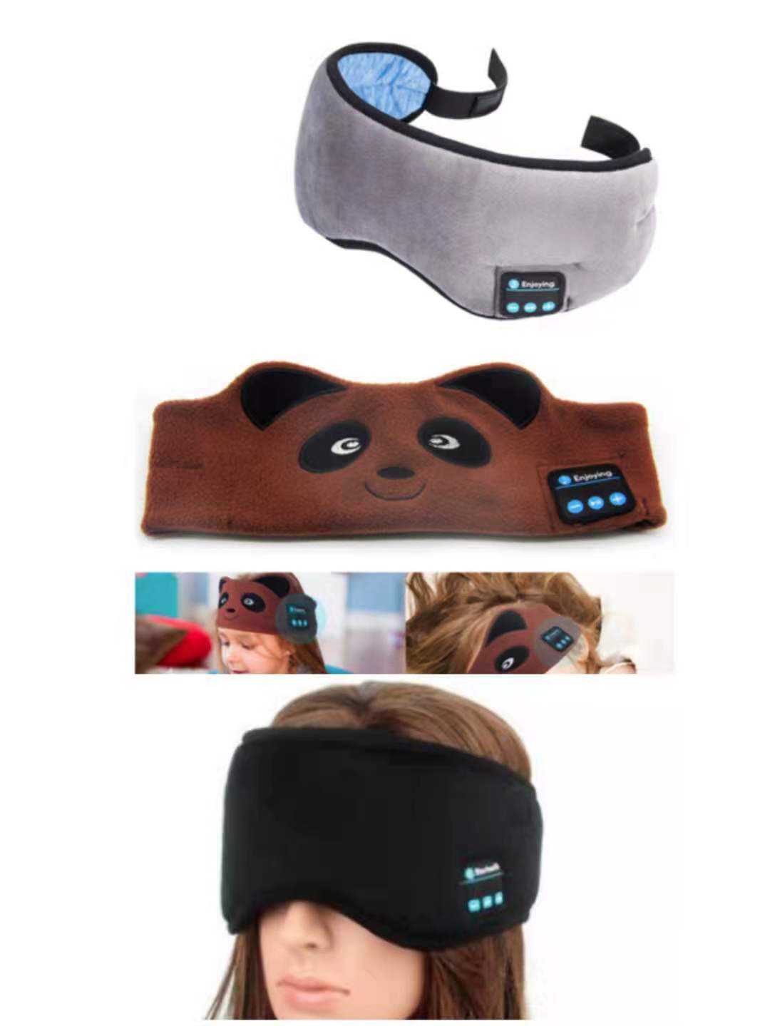 Wireless Bluetooth Music Eye Mask to Sleep Good